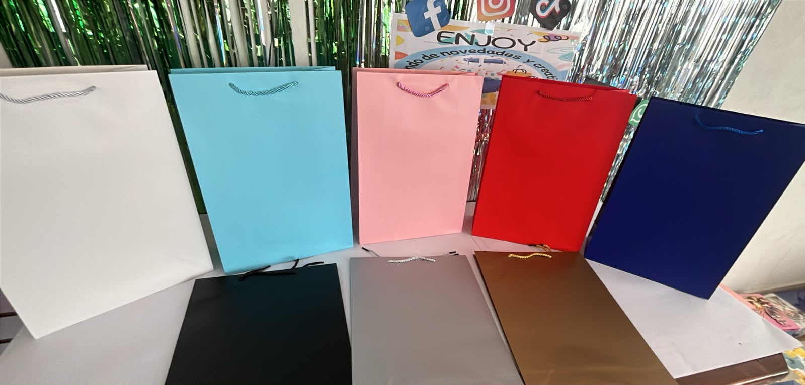 Bolsa Jumbo colores lisos