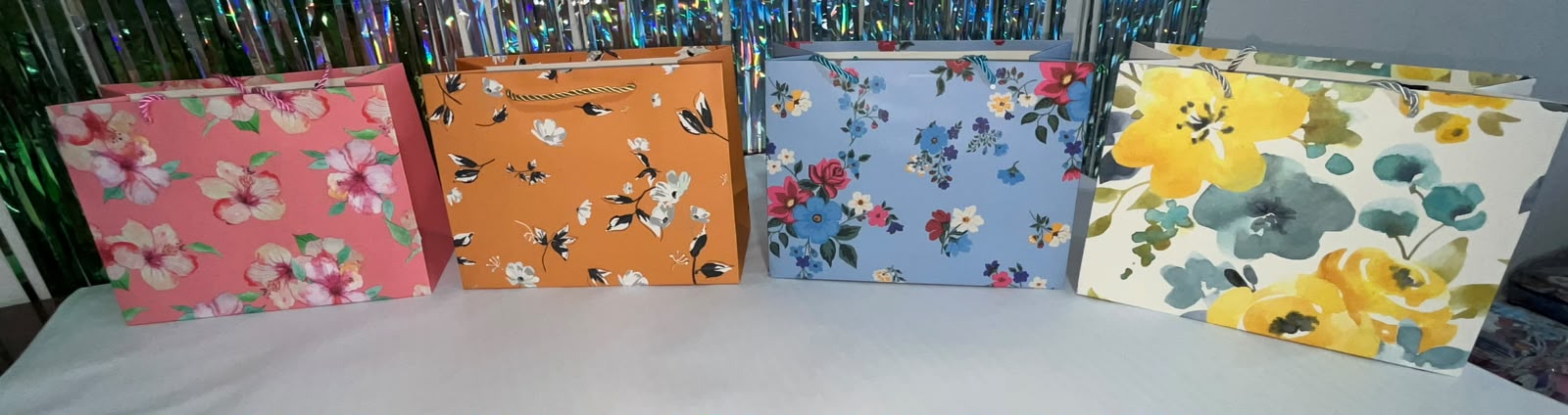 Bolsa flores Mediana